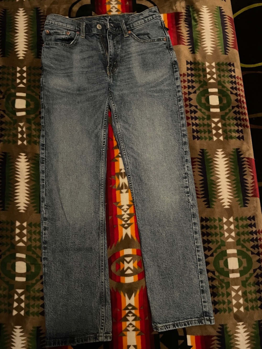 Signature by Levi Strauss Light Blue Men's Straight-Leg Jeans